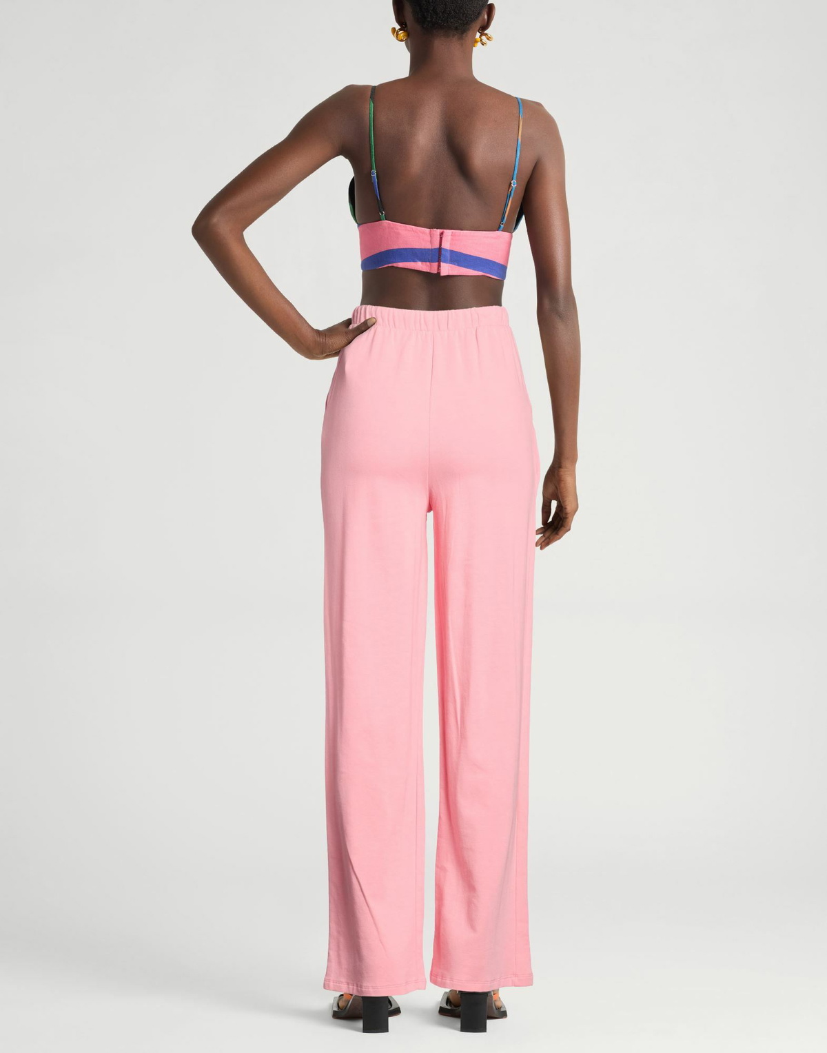 Manila Grace Womens Pants in Pink