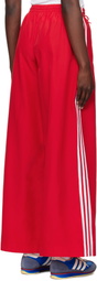 adidas Originals Red Adilenium Season 3 Oversized Track Pants