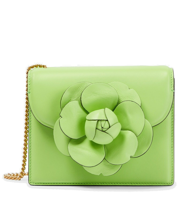 Photo: Oscar de la Renta Tro Mini leather shoulder bag