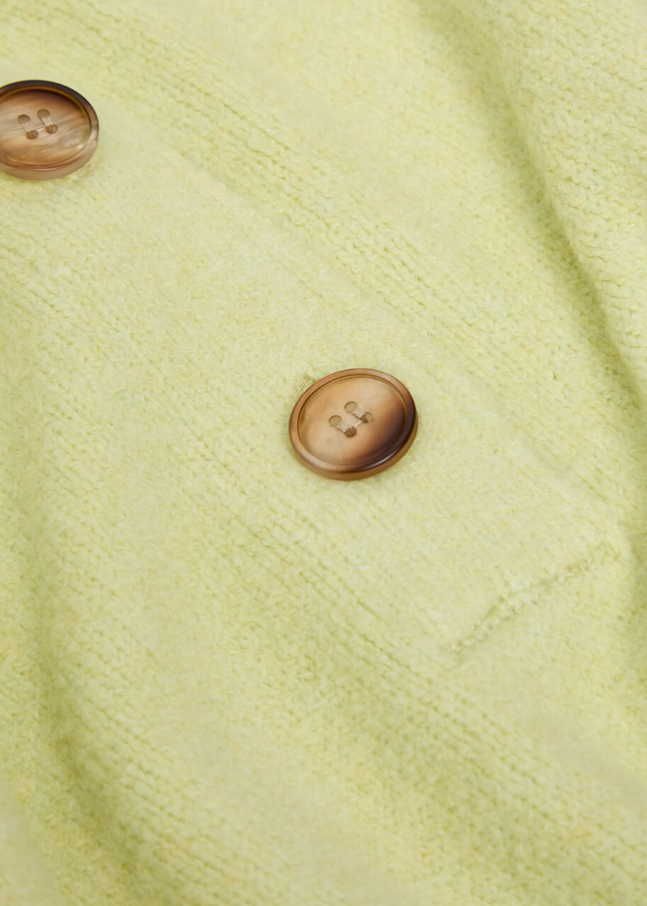 Free People Trading Up Cotton-blend Polo Jumper Green