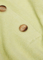 Free People Trading Up Cotton-blend Polo Jumper Green