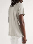 NN07 - Aspen Slub Cotton-Jersey T-Shirt - Gray