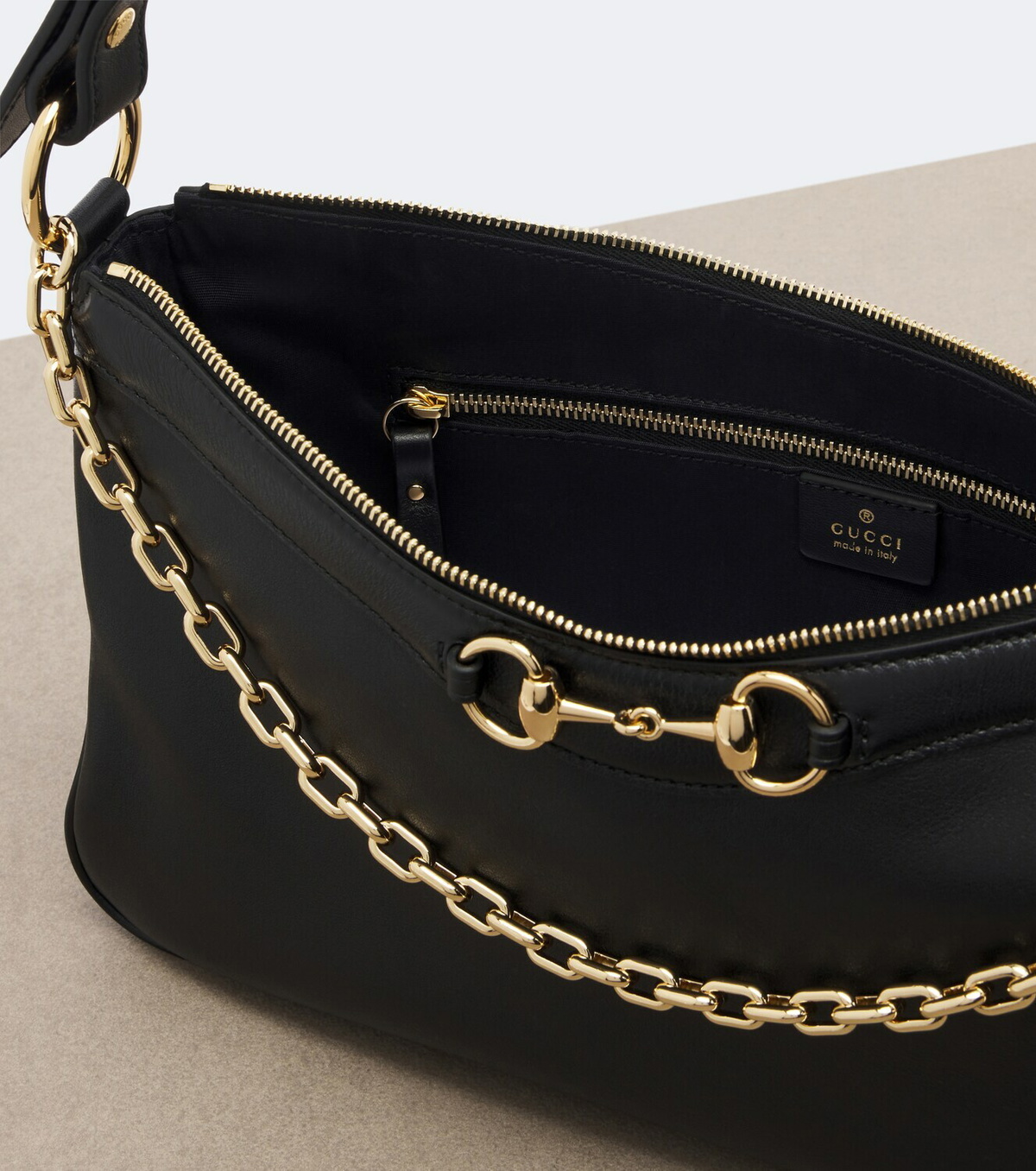 Gucci Starlet Medium leather shoulder bag