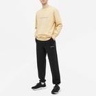 Sporty & Rich Classic Logo Sweat Pant in Black/White