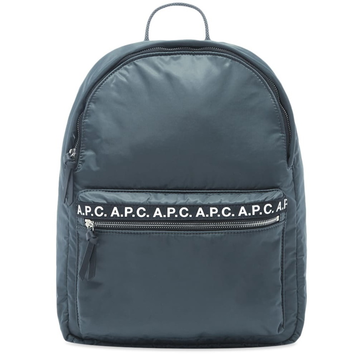Photo: A.P.C. Marc Tape Logo Backpack