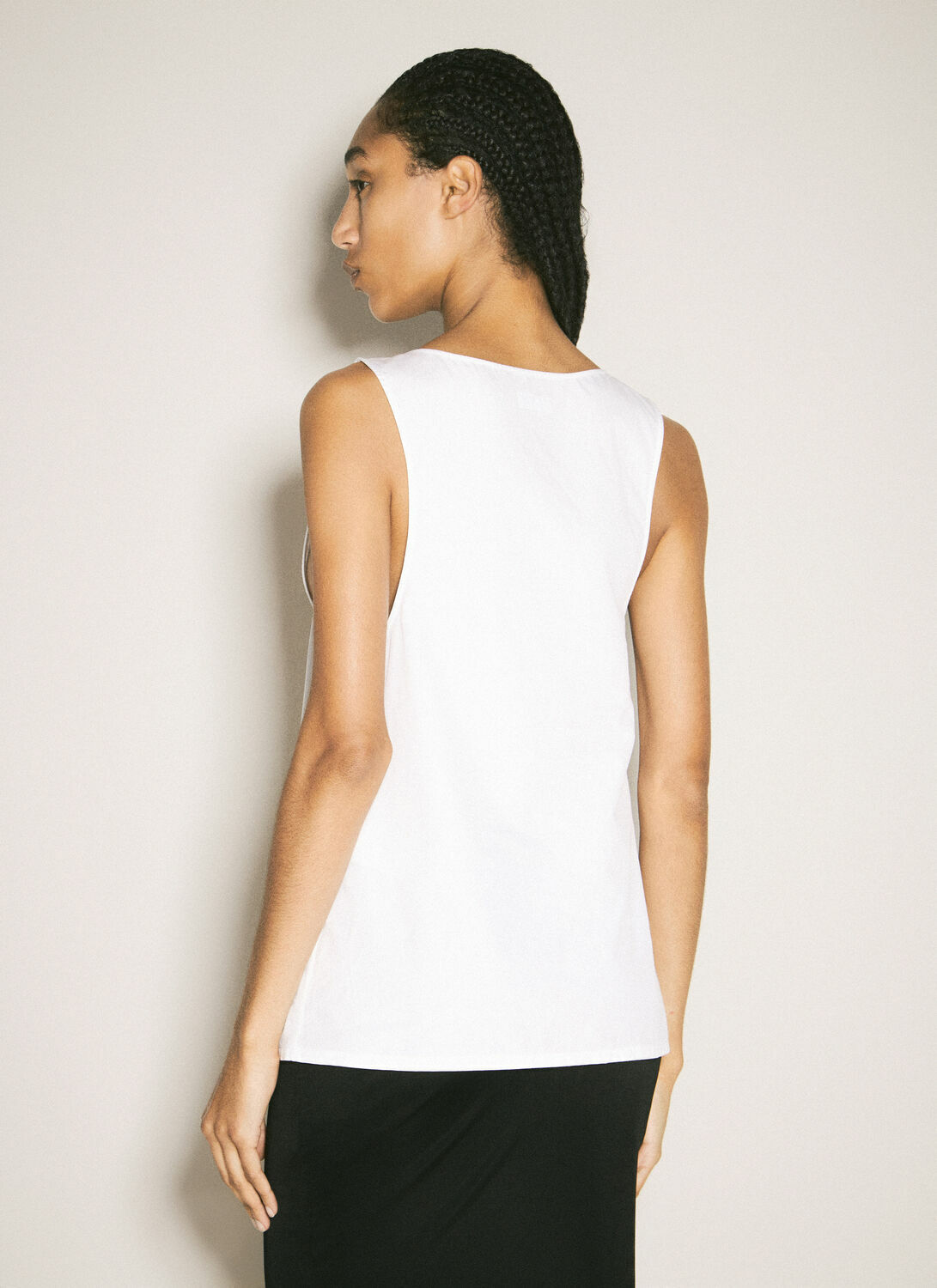 Saint Laurent Henley Tank Top