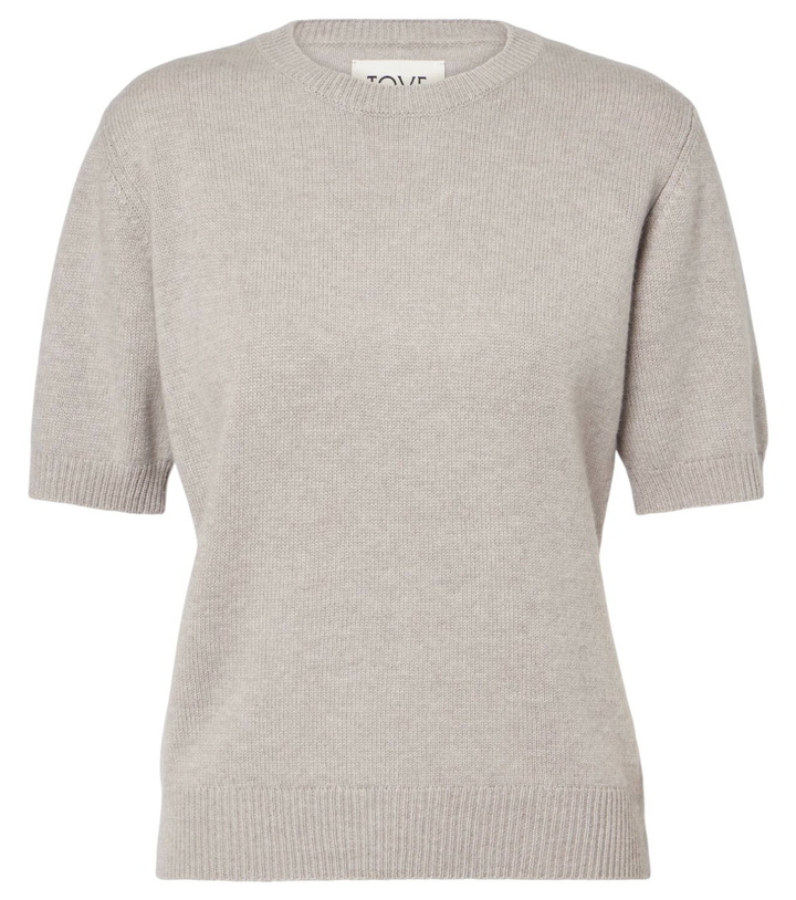 Photo: Tove Lura knitted cashmere T-shirt