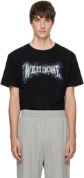We11done Black Glowstar T-shirt