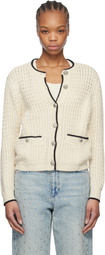 rag & bone Off-White Daria Cardigan