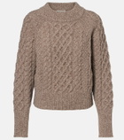 Emilia Wickstead Emory cable-knit wool sweater