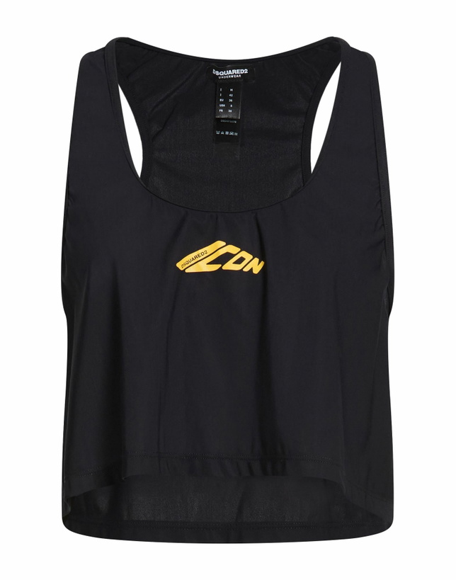 Photo: Dsquared2 Icon Womens Tank top in Black