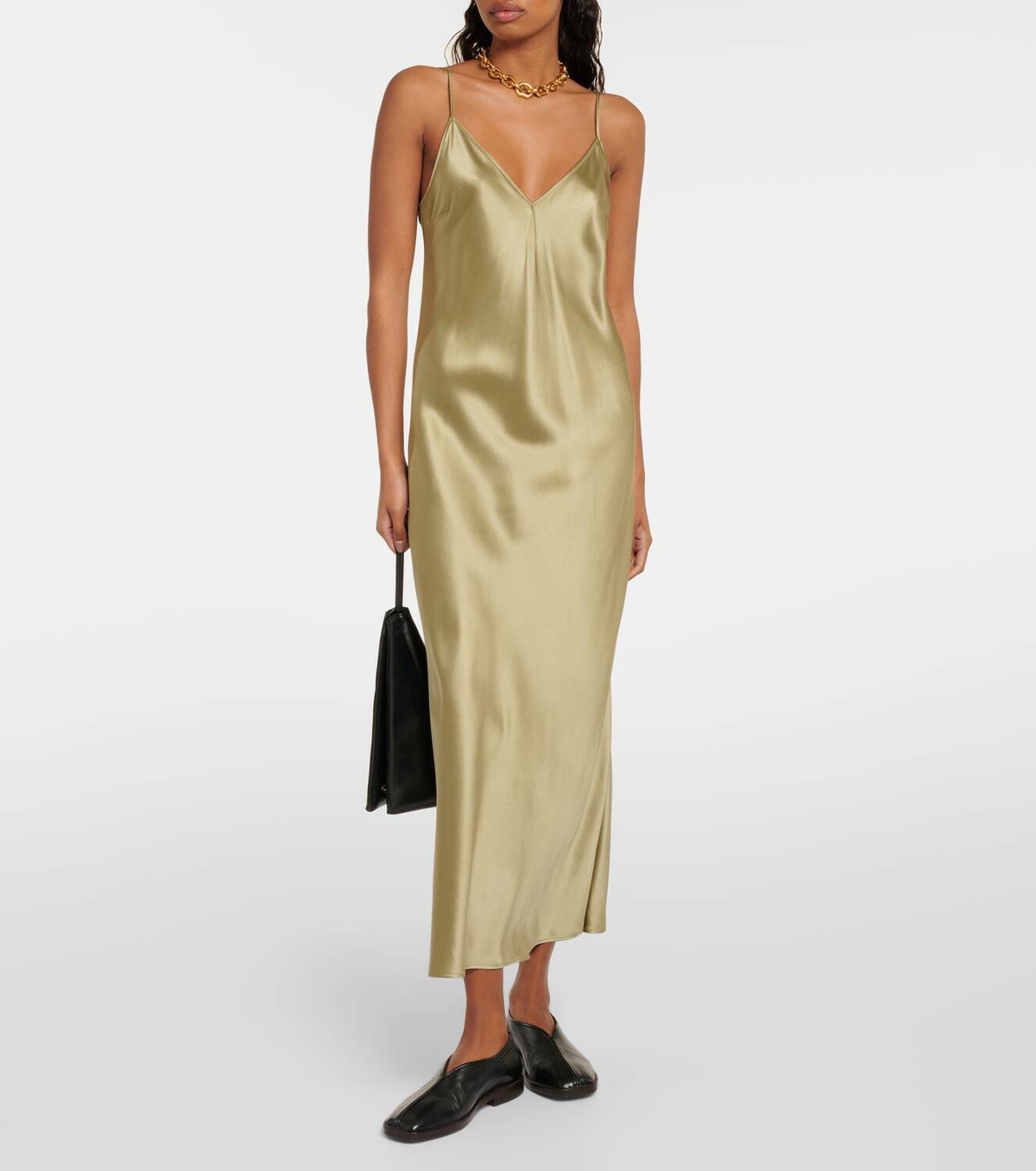 Joseph Clea silk satin slip dress Joseph