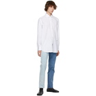 Maison Margiela White Logo Poplin Shirt