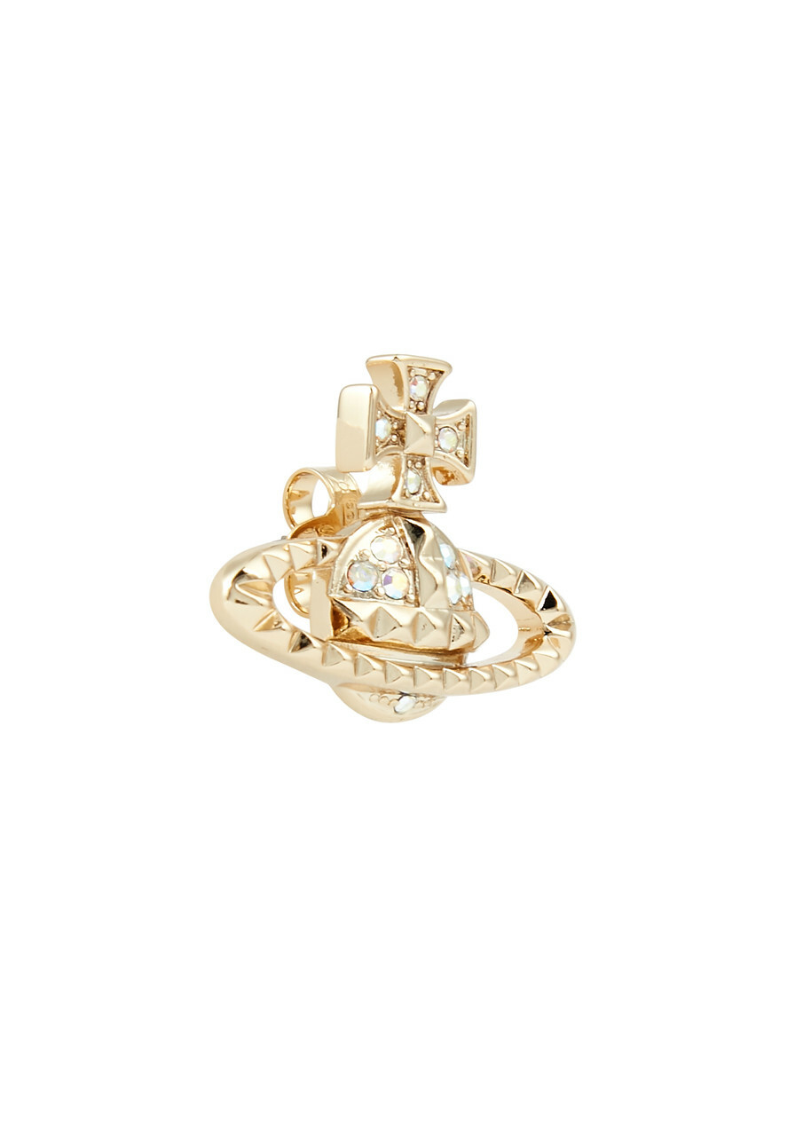 Vivienne Westwood Mayfair Bas Relief Orb Stud Earrings, Earrings