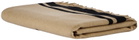 Burberry Brown & Black Global Logo Throw
