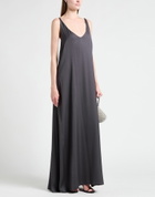 Peserico Womens Maxi dress Charcoal