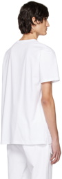 Alexander McQueen White Embroidered T-Shirt