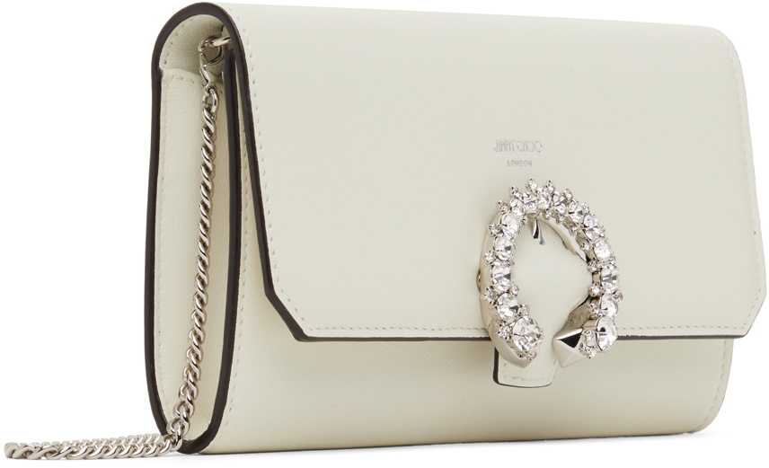 Jimmy Choo Off-White Wallet Shoulder Bag Jimmy Choo