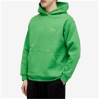 Dime Men's Classic Small Logo Hoodie in Kelly Green