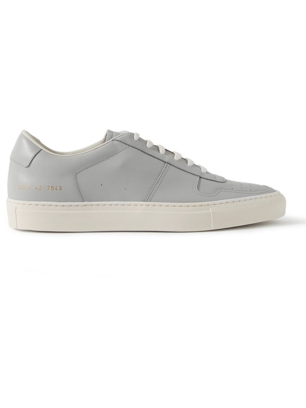Photo: Common Projects - BBall Leather Sneakers - Gray