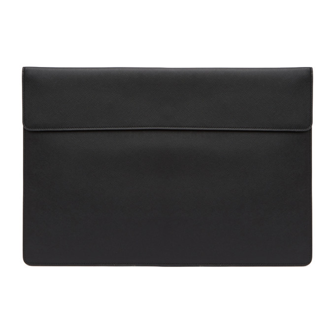 Photo: Common Projects Black Saffiano Dossier Pouch