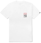 Vans - Logo-Print Cotton-Jersey T-Shirt - White