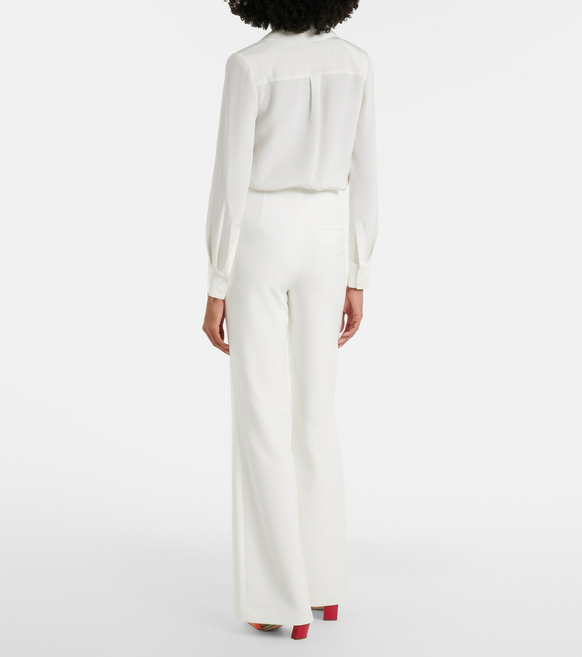 Roland Mouret Crêpe wide-leg pants