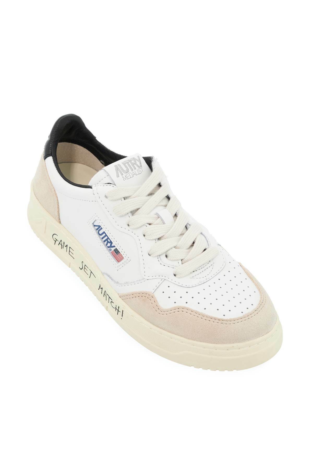 Autry Multicolor Leather Low Top Sneakers