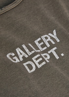 Gallery Dept. Distressed Cotton Tank top Black