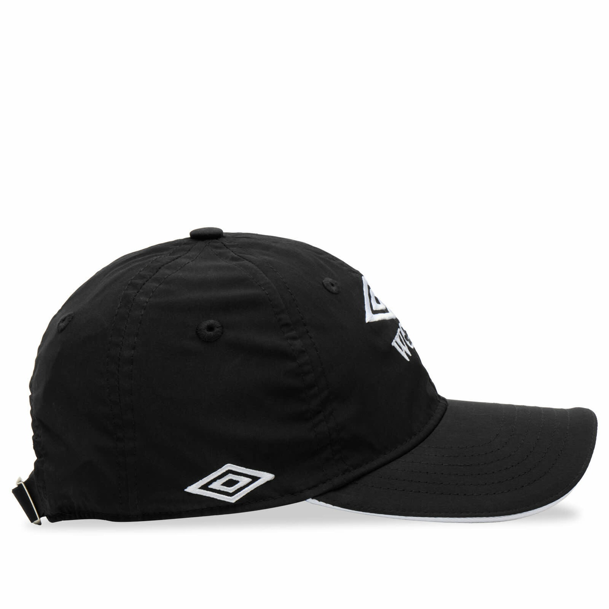 Umbro Men's x WOEI Script Cap in Black 