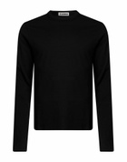 Jil Sander Mens T-shirt in Black