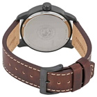 Citizen Chandler Eco-Drive Dark Blue Dial Brown Leather Mens Watch BM8478-01L