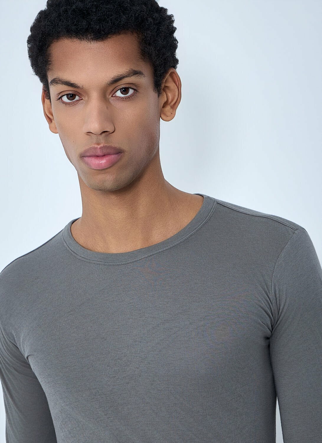 Rick Owens Crewneck Long Sleeve T-Shirt