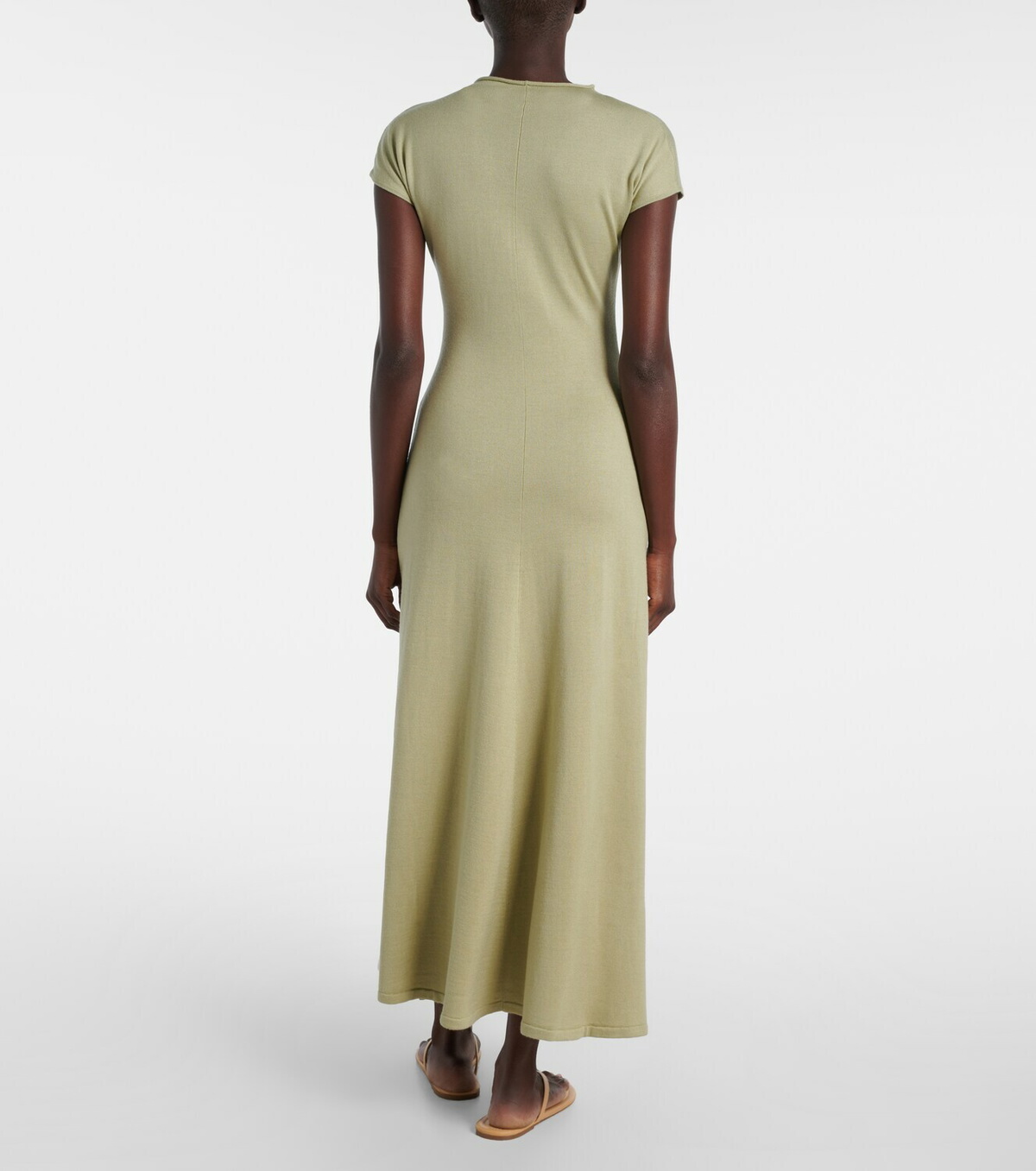 Tove Lenore knitted wool and silk midi dress