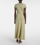 Tove Lenore knitted wool and silk midi dress