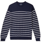 Polo Ralph Lauren - Striped Pima Cotton Sweater - Blue