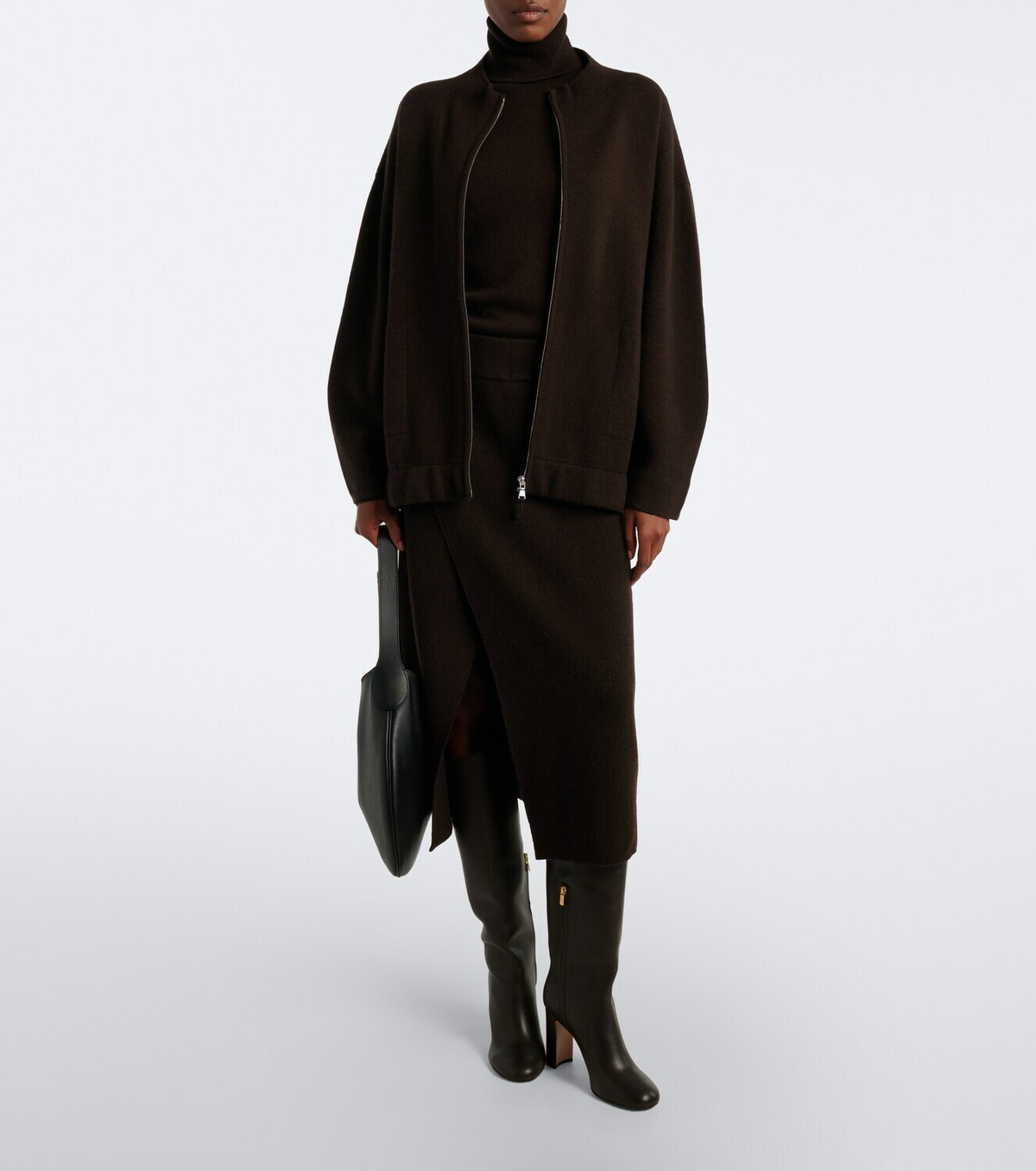 Jardin des Orangers Wool and cashmere jacket
