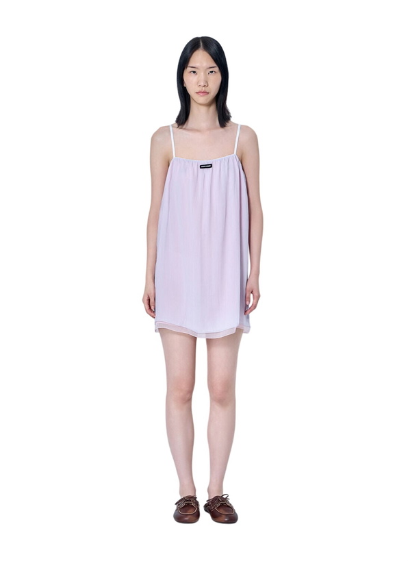 Photo: Miu Miu Wisteria Chiffon Dress