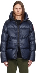Canada Goose Navy Crofton Puffer Down Jacket