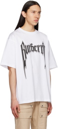 Burberry White Printed T-Shirt