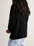 Les Tien - Distressed Cashmere Sweater - Black