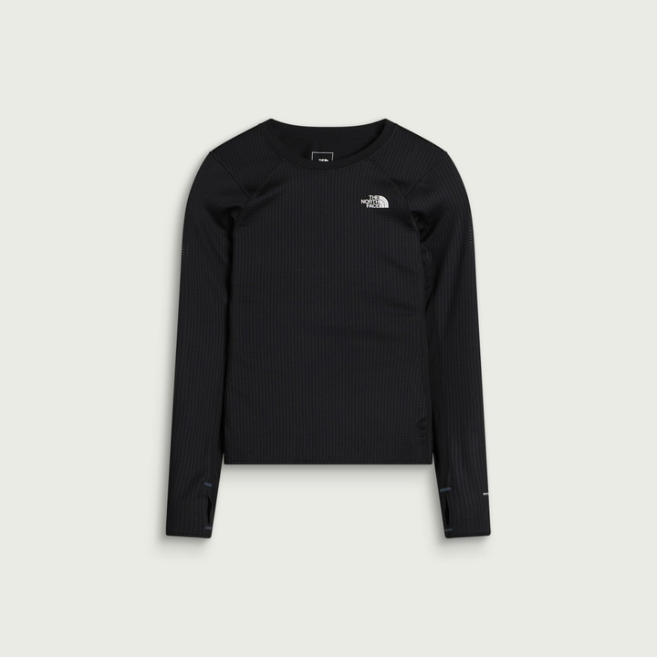 Photo: The North Face Women's Summit Altimetro Long Sleeve Crew Top in TNF Black