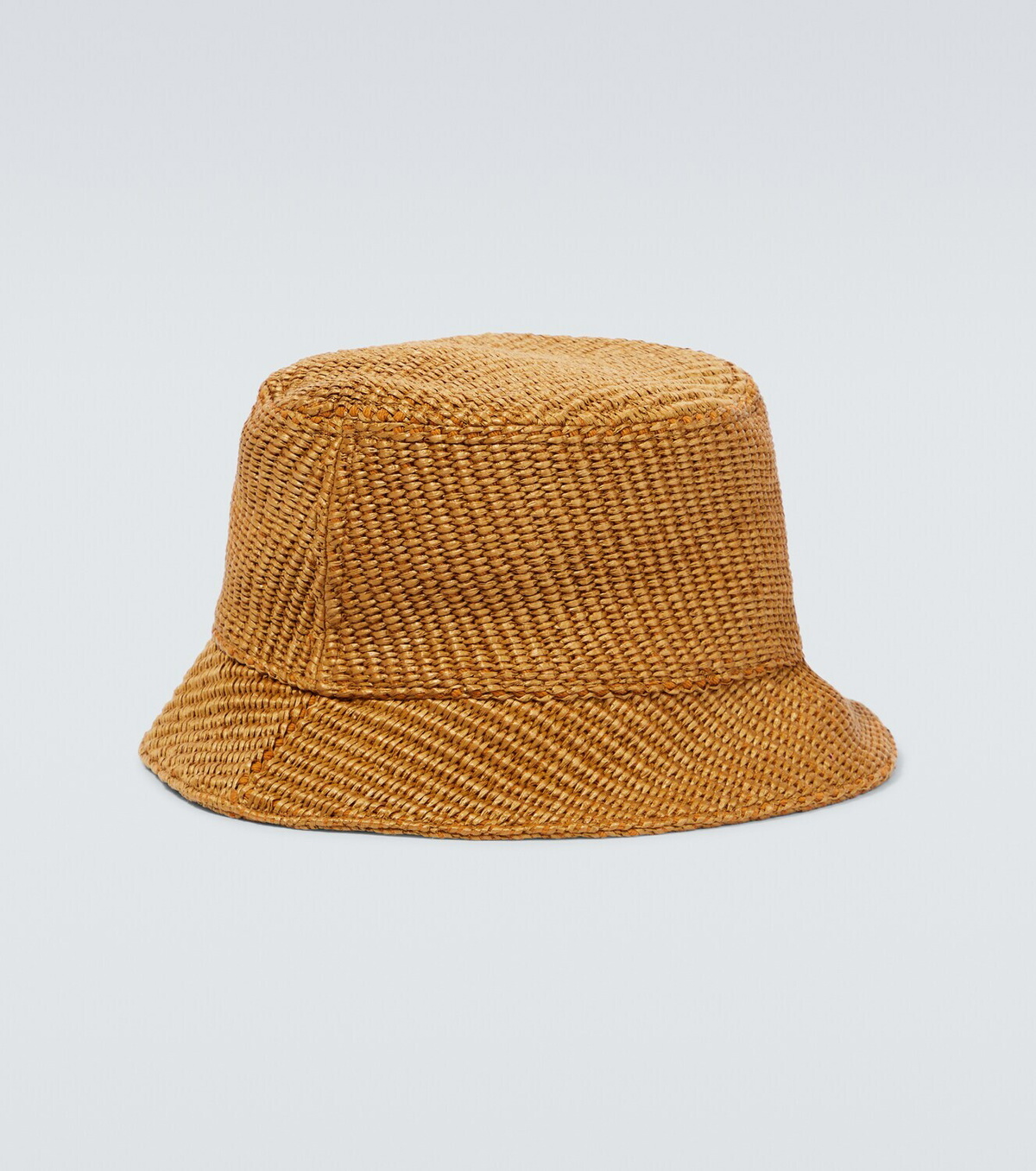 【MARNI】NO VACANCY INN RAFFIA BUCKET HAT Marni x No Vacancy Inn raffia-effect bucket hat Marni