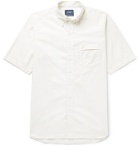 Drake's - Button-Down Collar Striped Cotton Oxford Shirt - Multi