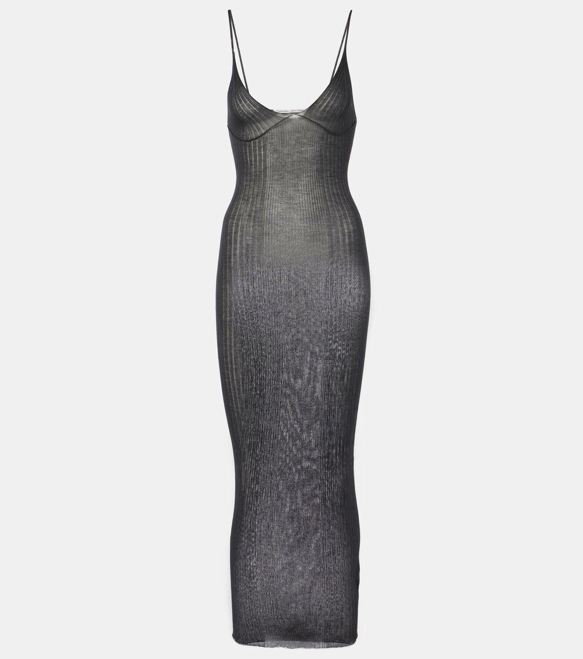 Nensi Dojaka x Calvin Klein sheer midi dress