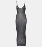 Nensi Dojaka x Calvin Klein sheer midi dress