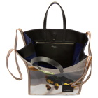 3.1 Phillip Lim Navy and Multicolor Henry Tote