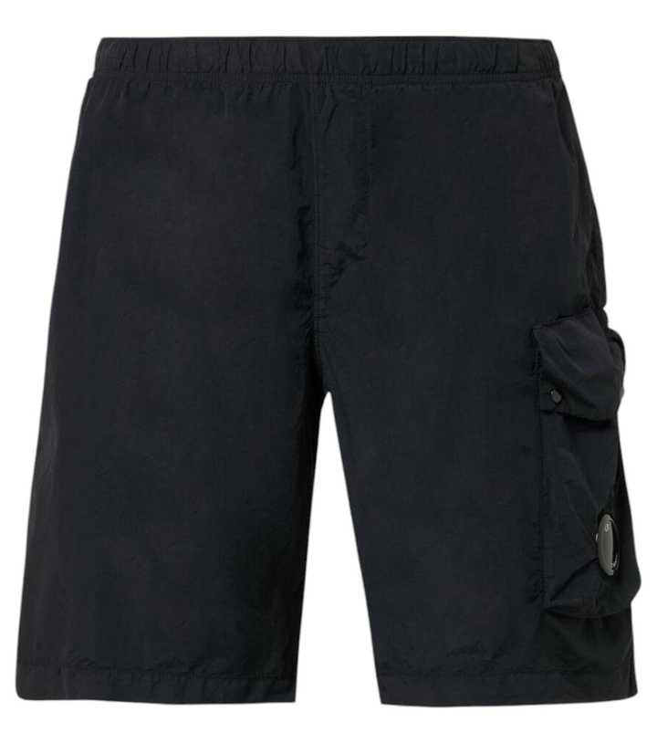 Photo: C.P. Company Flatt Lens swim trunks