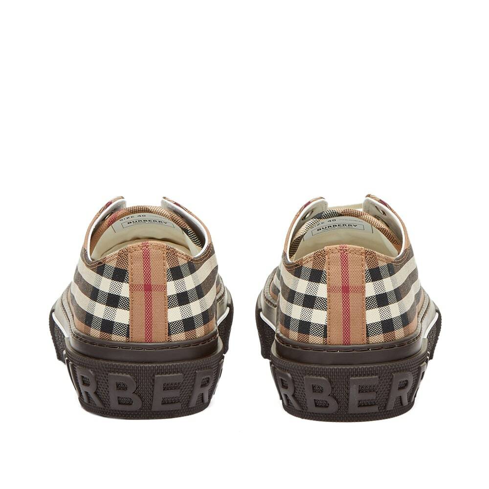 Burberry Women's Checked Jack Sneakers in Birch Brown Ip