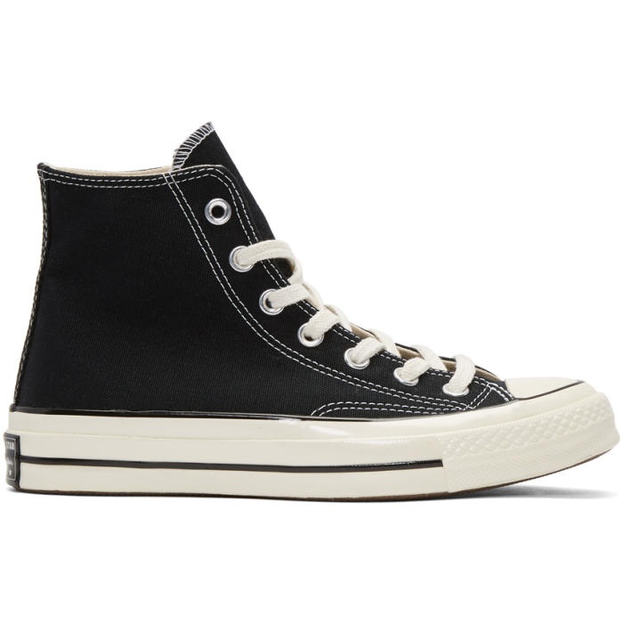 Photo: Converse Black Chuck Taylor All Star 1970s High-Top Sneakers 